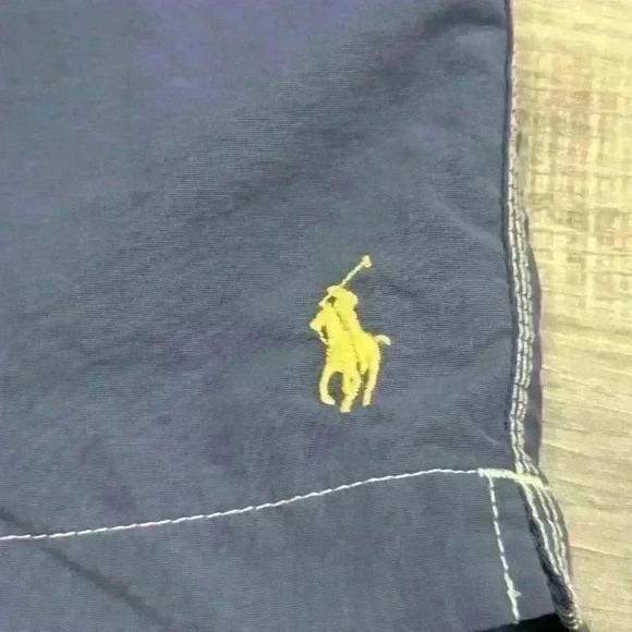 Vntg Y2K Polo Ralph Lauren Swimwear Mens Board Shorts L Swim Trunks - Mint EUC - Picture 3 of 13